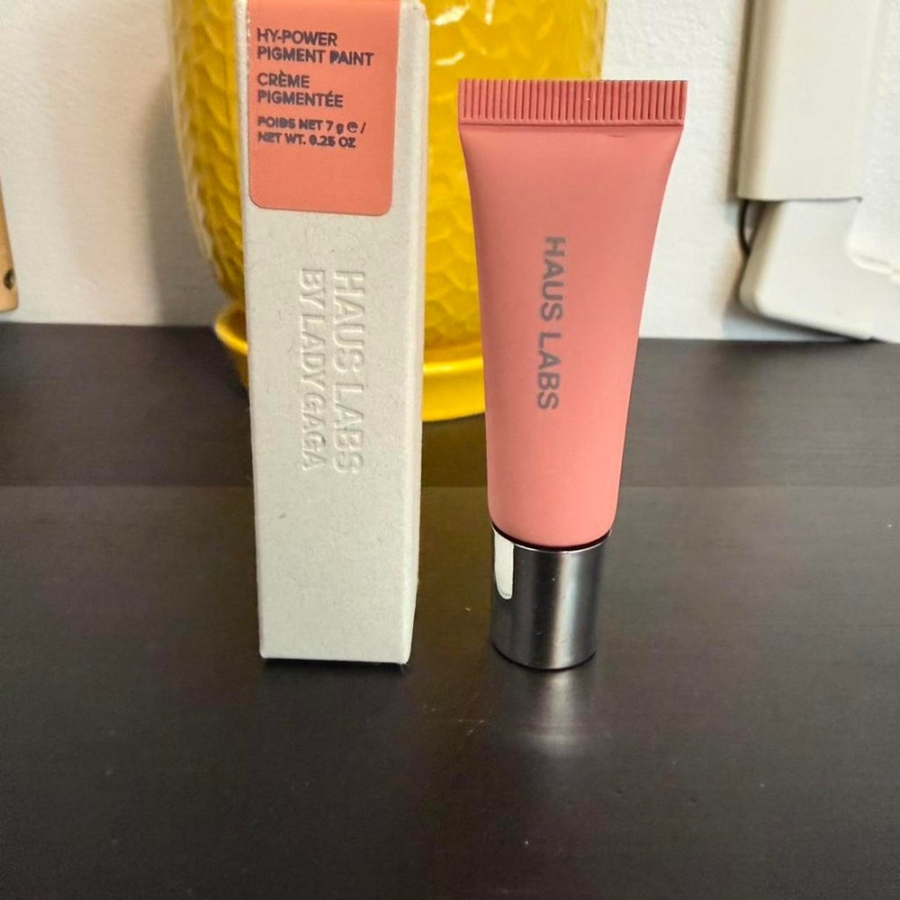 Haus Labs by Lady Gaga Hy-Power Pigment Paint in shade blush matte nib